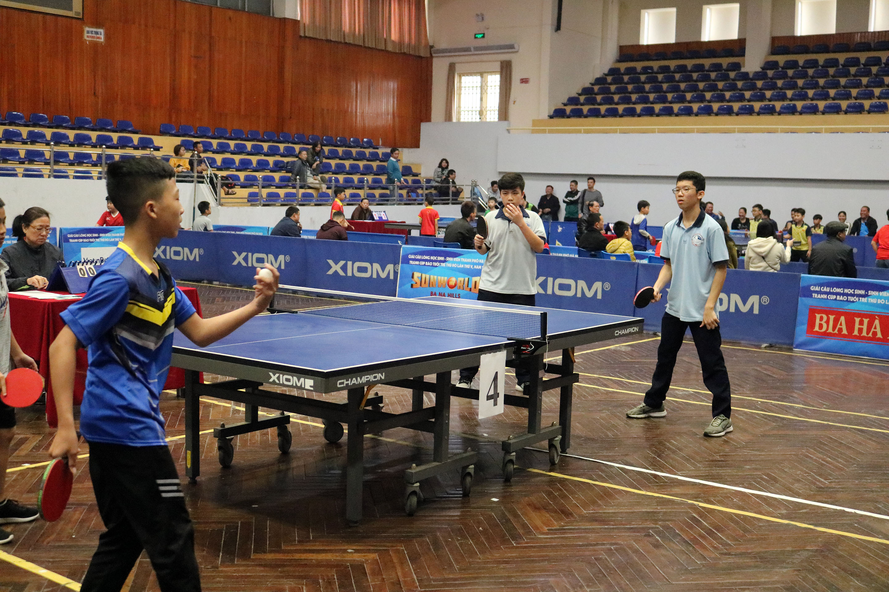Table Tennis Tournament City Round